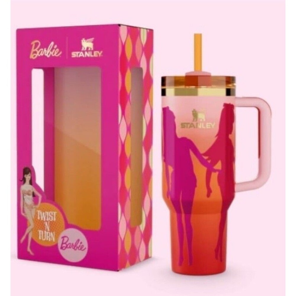 STANLEY X BARBIE 60’s Twist and Turn LIMITED EDITION 40oz Quencher  - NEW IN BOX